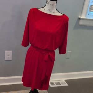 Jessica Simpson Vibrant Red Mini Dress